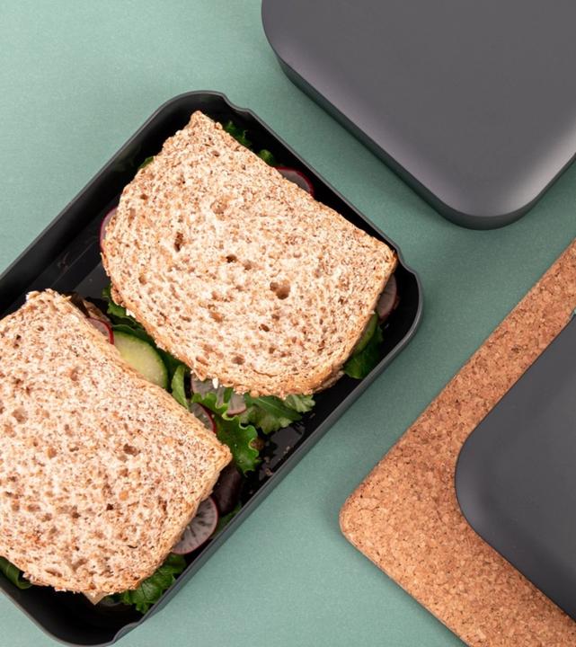 Produktbild Amuse Plus Zero Waste Lunchbox 210X140X50mm Grau