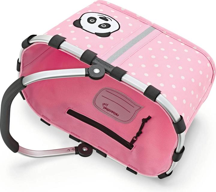 Produktbild reisenthel Einkaufskorb Carrybag XS Kids Panda Dots Pink