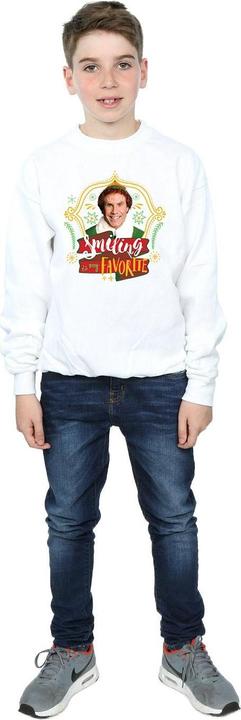 Actual product image Elf Boys Buddy Smiling Sweatshirt (140, 146)