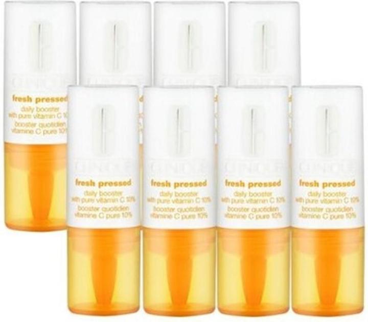 Clinique Fresh Pressed Daily mit reinem Vitamin C 10% 8 x 8,5ml - Neu und originalverpackt (68 ml)