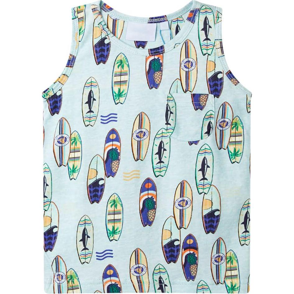 VidaXL, Jungen, Shirt, Marchelle, Blau, (140)