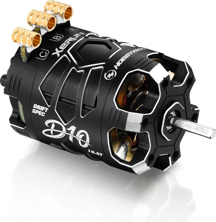 Immagine prodotto Hobbywing Motore Brushless Xerun D10 Drift 10.5T, Nero