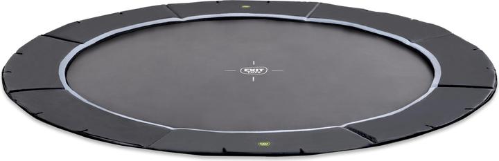 Produktbild Exit Dynamic ebenerdiges sports Trampolin ø427cm - schwarz