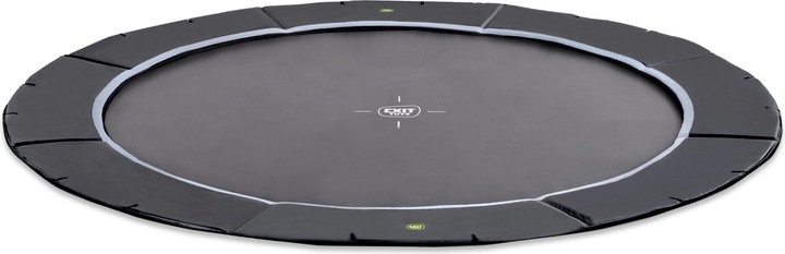 Produktbild Exit Dynamic ebenerdiges sports Trampolin ø427cm - schwarz