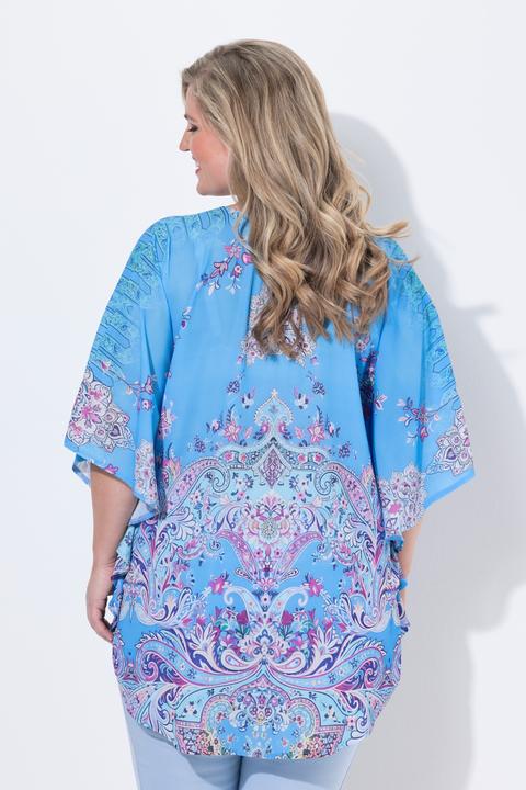 Actual product image Miamoda Loose fit all-over pattern blouse kaftan (42, 44)