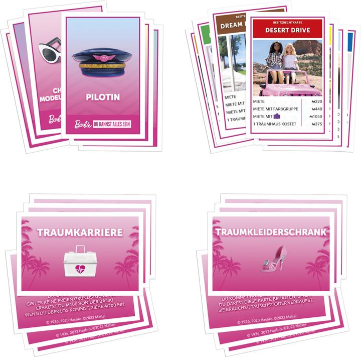 Productafbeelding Monopoly Barbie (Duits)