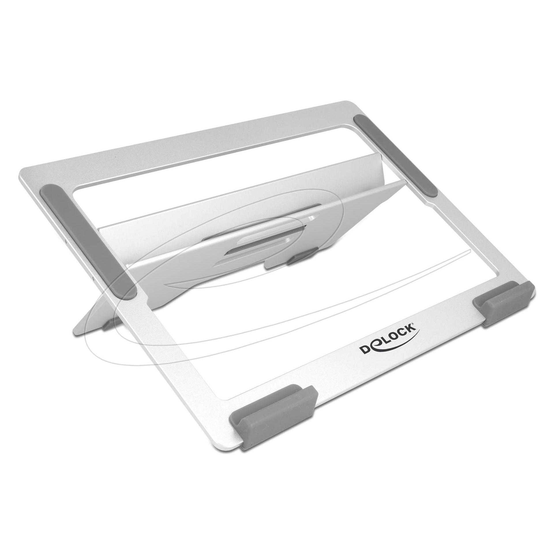 Delock Supporto Del Supporto 18415, Supporto Per Notebook, Grigio