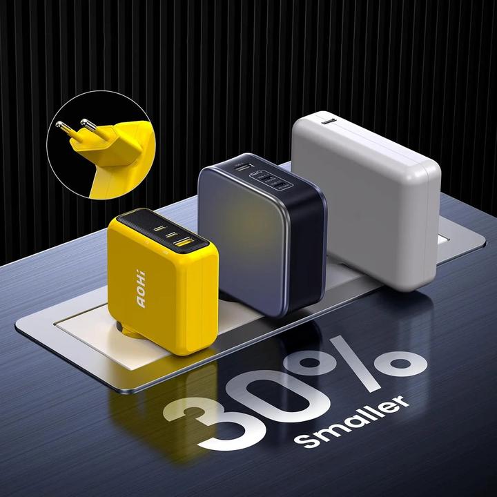 Image du produit Aohi Magcube PD 3-Port 140W - Charger (140 W, 3 ports)