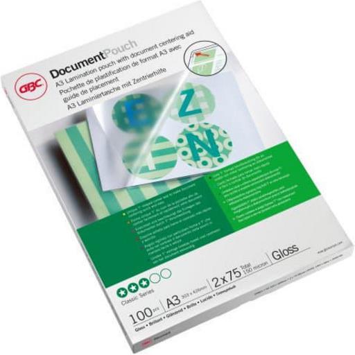 Image du produit GBC Film de plastification (A3, 100 pcs, 75 µm)