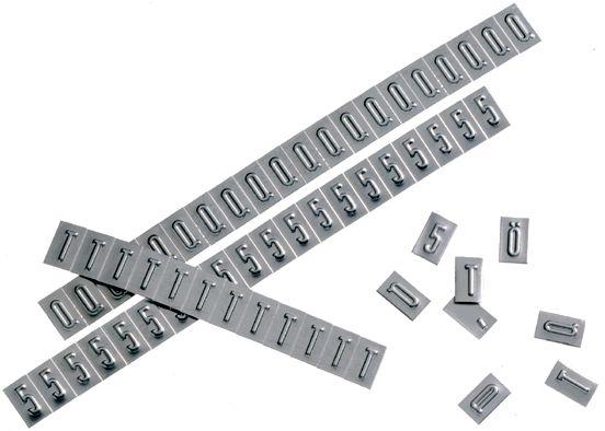 Lapp FLEXIMARK MR SET A-Z Zeichenstreifen Edelstahl 83254120