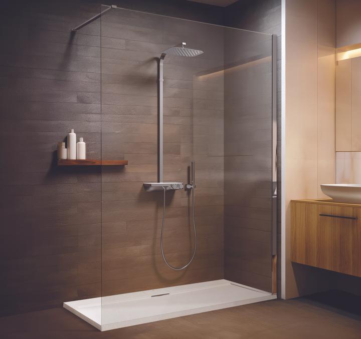 Produktbild Ideal Standard Ultra Flat S i.life Rechteck-Brausewanne, 1400x900x30mm, T5222