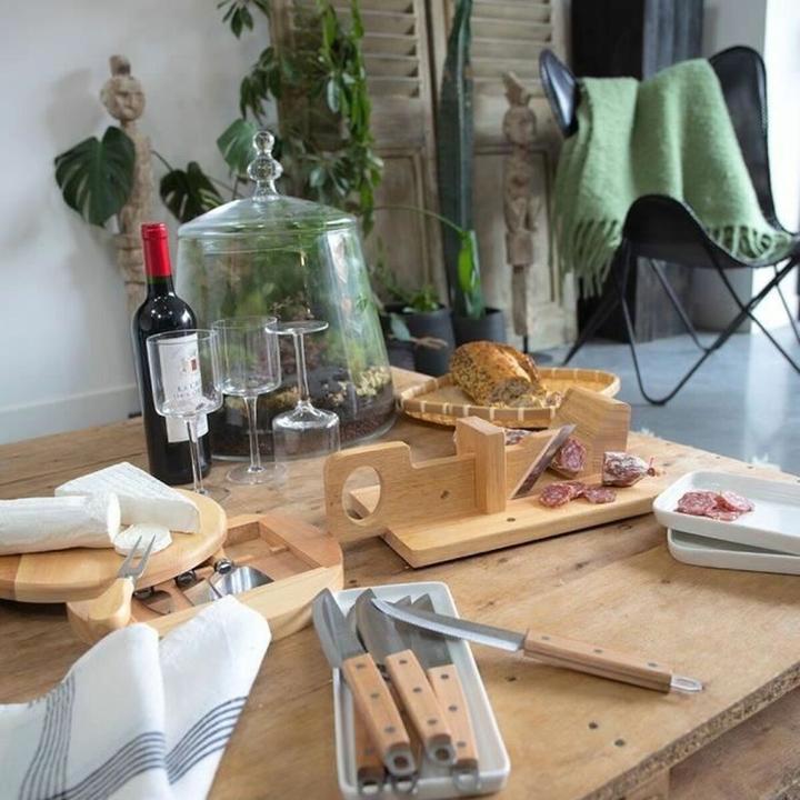Produktbild Livoo Runde Käse Set mit Besteck