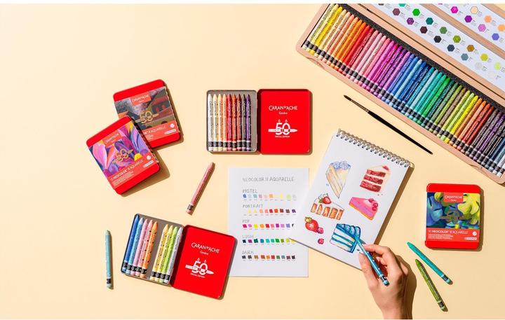 Produktbild Caran d'Ache Neocolor II (Mehrfarbig, 10 x)