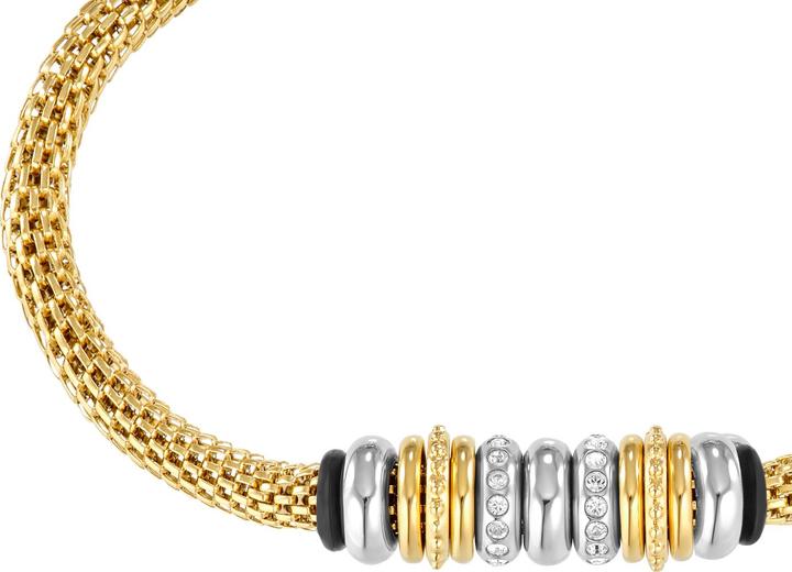 Image du produit S.Oliver Bijoux de bras pour femmes, acier inoxydable, zirconium synth. (21 cm, Acier inoxydable)