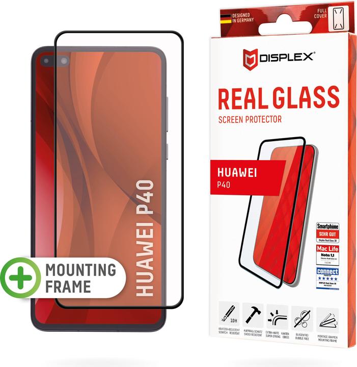 Produktbild Displex Full Cover 3D Schutzglas (1 Stück, Huawei P40)