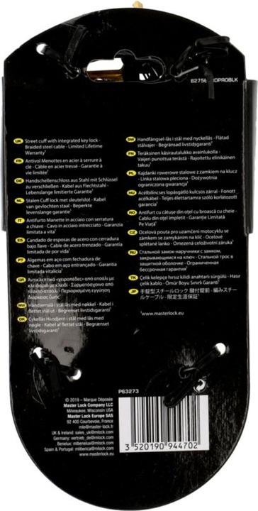 Immagine prodotto Master Lock Polsino da strada 8275 (100 cm)