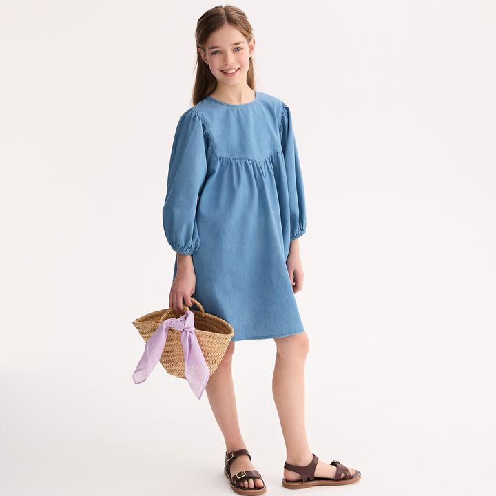 Image du produit La Redoute Collections Kleid mit 3/4-Ärmeln (122)
