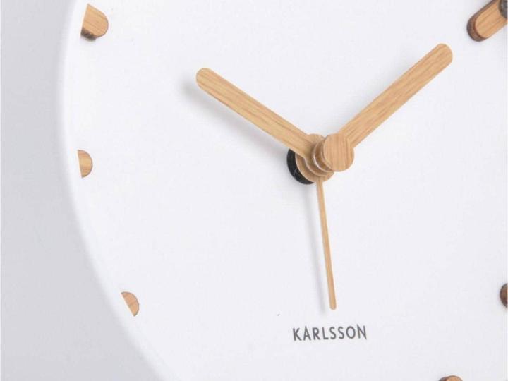 Actual product image Karlsson Classic alarm clock Grace White, functions: Alarm