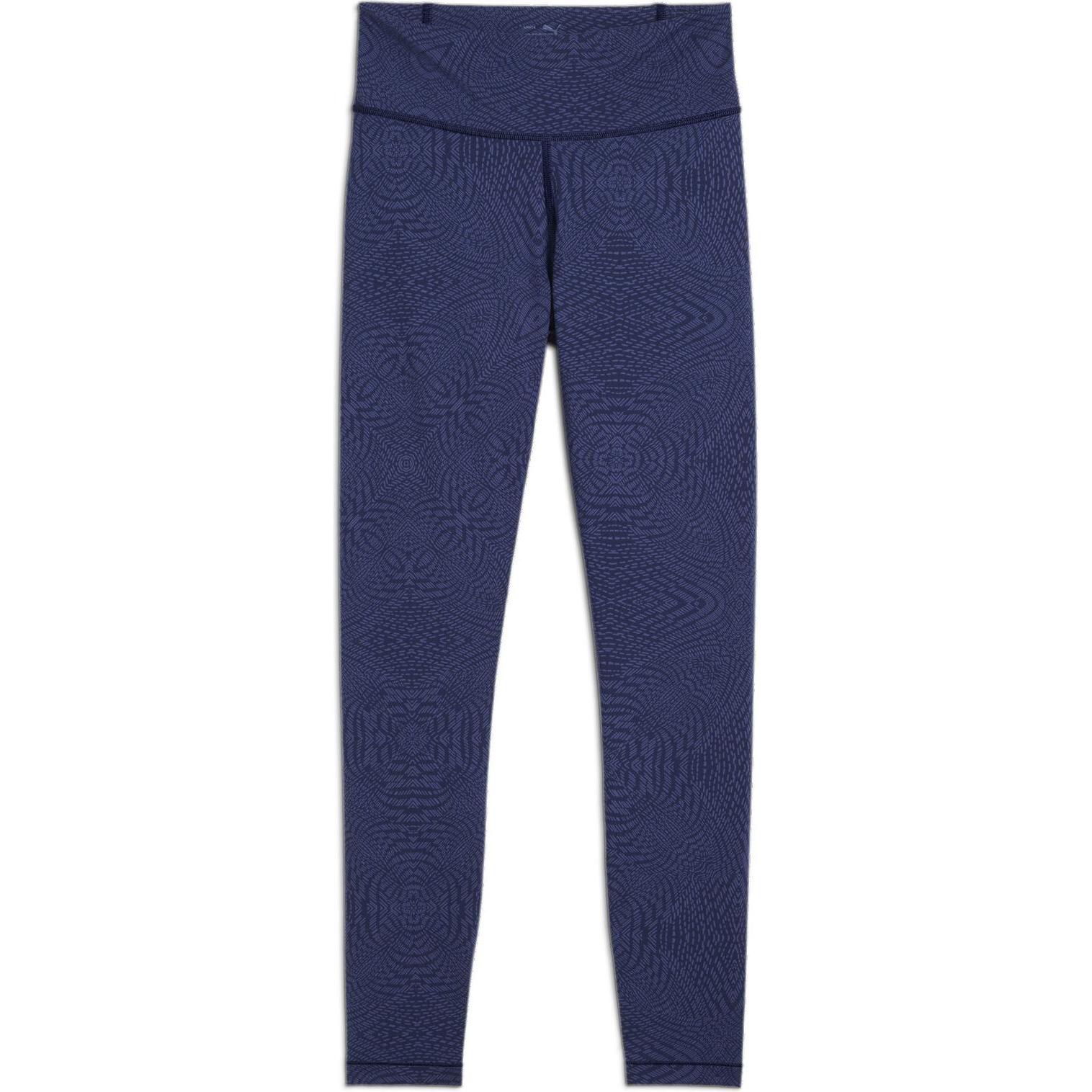 Puma, Damen, Tights, Move Cloudspun Tight – HW 7/8 AOP (L), Blau, L