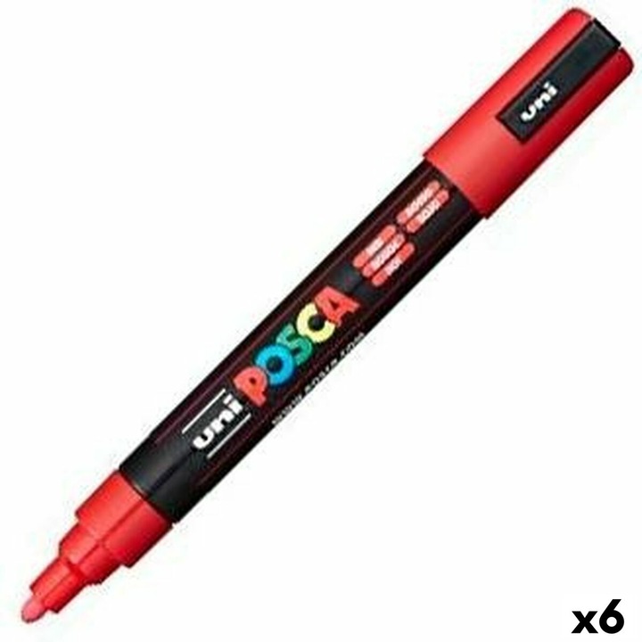 Produktbild Uni-ball Osama Pack 6 Posca Medium (Bunt, 2.50 mm, 6 x)