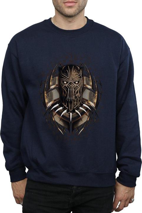 Produktbild Black Panther Gold Killmonger Baumwoll Sweatshirt (3XL)