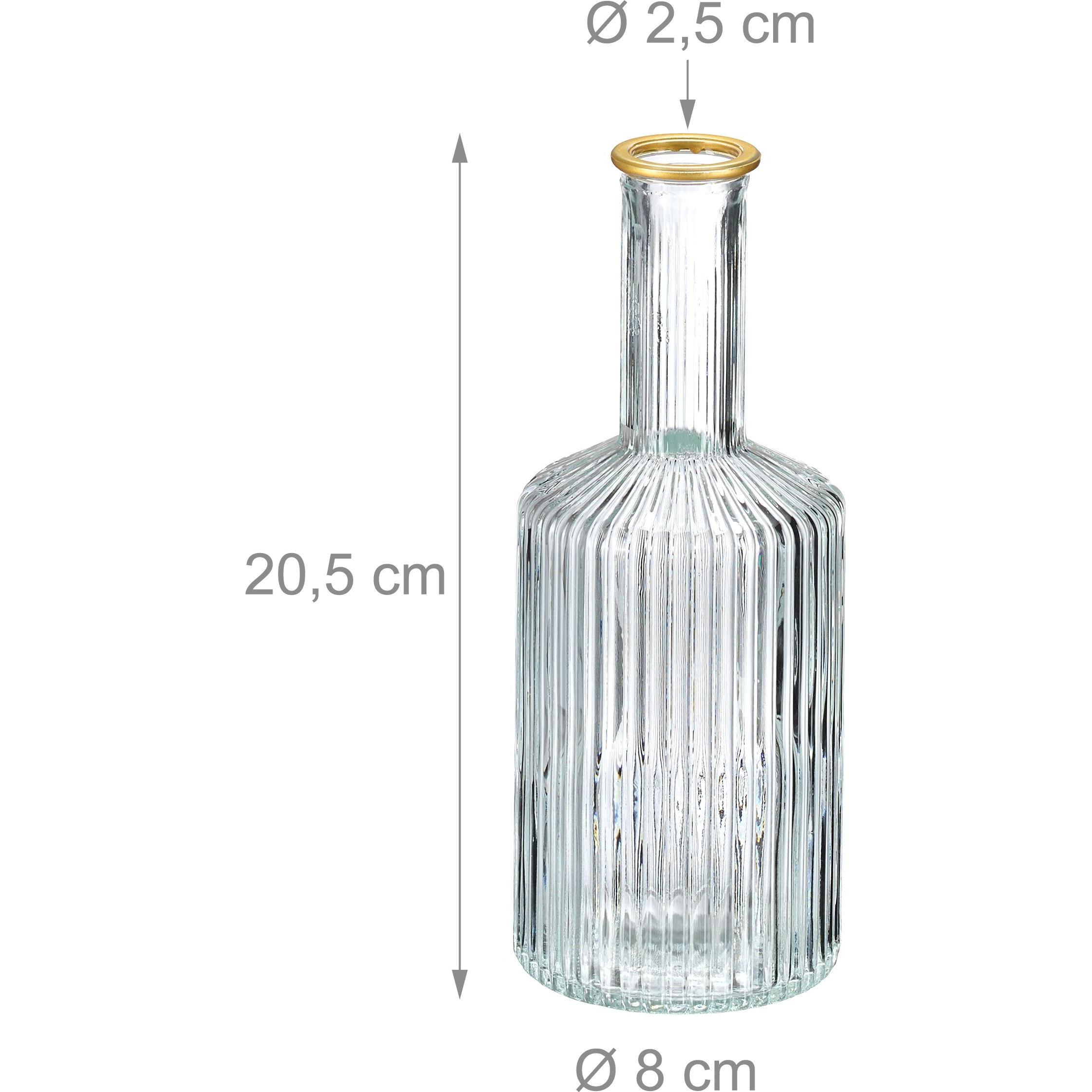 Thumbnail - Relaxdays, Vase, 3x Vasen (3 x, 0.45 l)