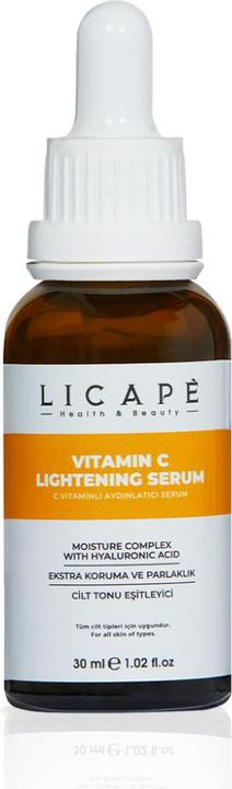 Actual product image Licape Vitamin-C-Serum 30 ml – Leuchtkraft & Feuchtigkeit für strahlende Haut (30 ml)