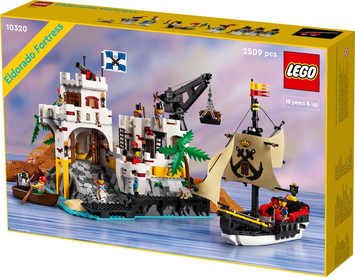 Actual product image LEGO Eldorado Fortress 10320 (10320, LEGO Icons, LEGO Rare Sets)