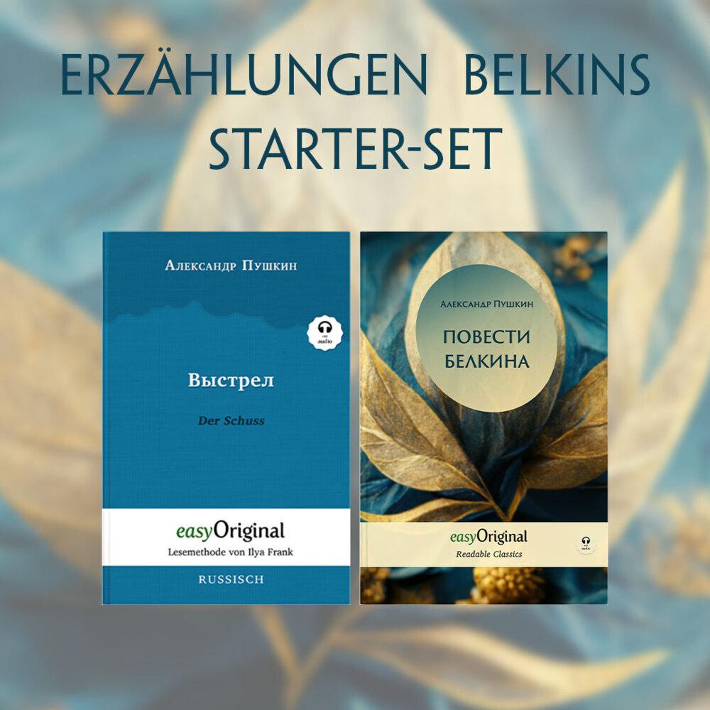 Easy Original Erzählungen Belkins (mit Audio-Online) - Starter-Set - Russisch-Deutsch (Maximilian Schatz, Ilya Frank, Ti...
