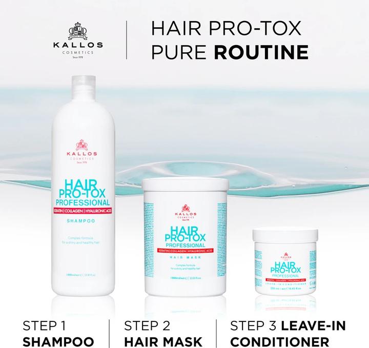 Actual product image Kallos Cosmetics Hair Pro-Tox (1000 ml)