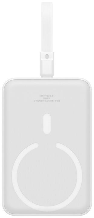 Actual product image Baseus Powerbank Magnetic Mini 10000mAh 20W MagSafe (white) (10000 mAh, 20 W, 37 Wh)