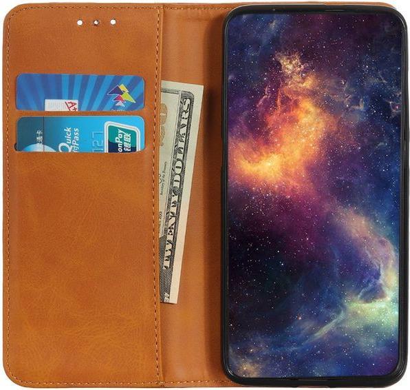 Productafbeelding MU Classic Classic V Lederen Boekomslag Serie (Samsung Galaxy S21 FE)