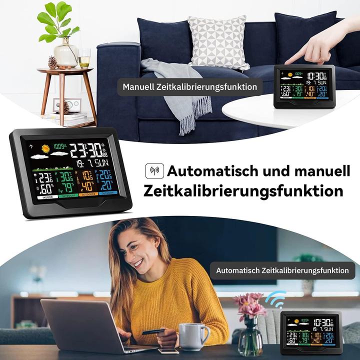 Produktbild Oule Wetterstation mit 3 Aussensensoren