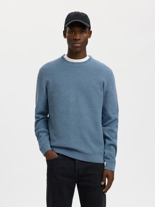Produktbild Selected Slhross Ls Knit Structure Crew Neck Noos (S)