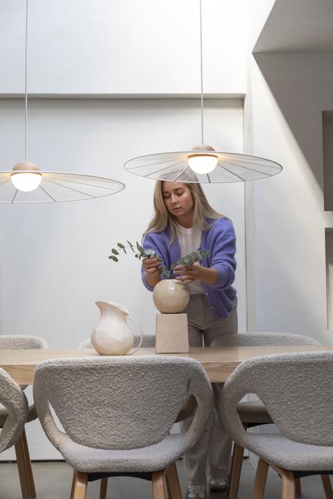 Actual product image Zuiver Pendant Lamp Belle L Beige (G9)