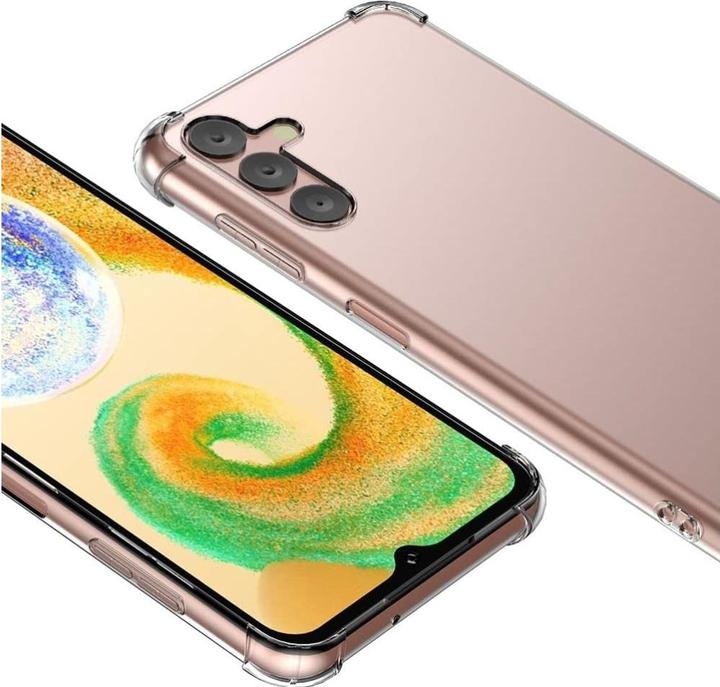 Actual product image Screenguard Samsung Galaxy A04s cover Crystal Soft Airbag Bumper (Samsung Galaxy A04S)