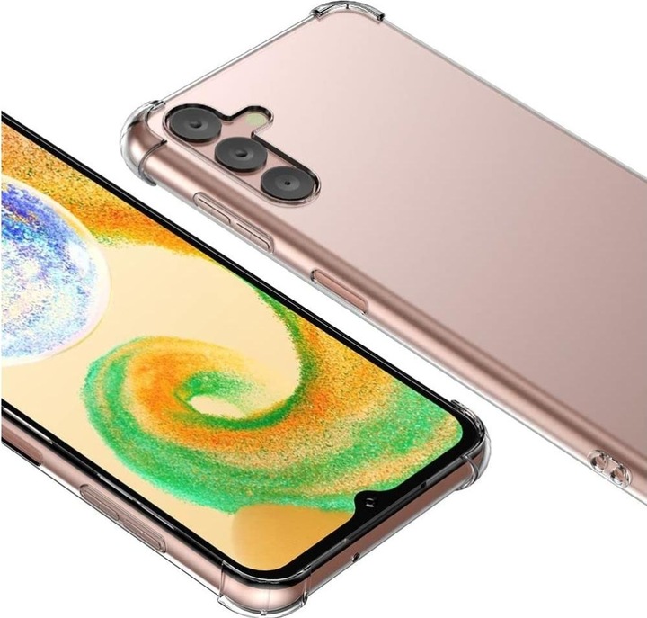Produktbild Screenguard Samsung Galaxy A04s Hülle Crystal Soft Airbag Bumper (Samsung Galaxy A04S)