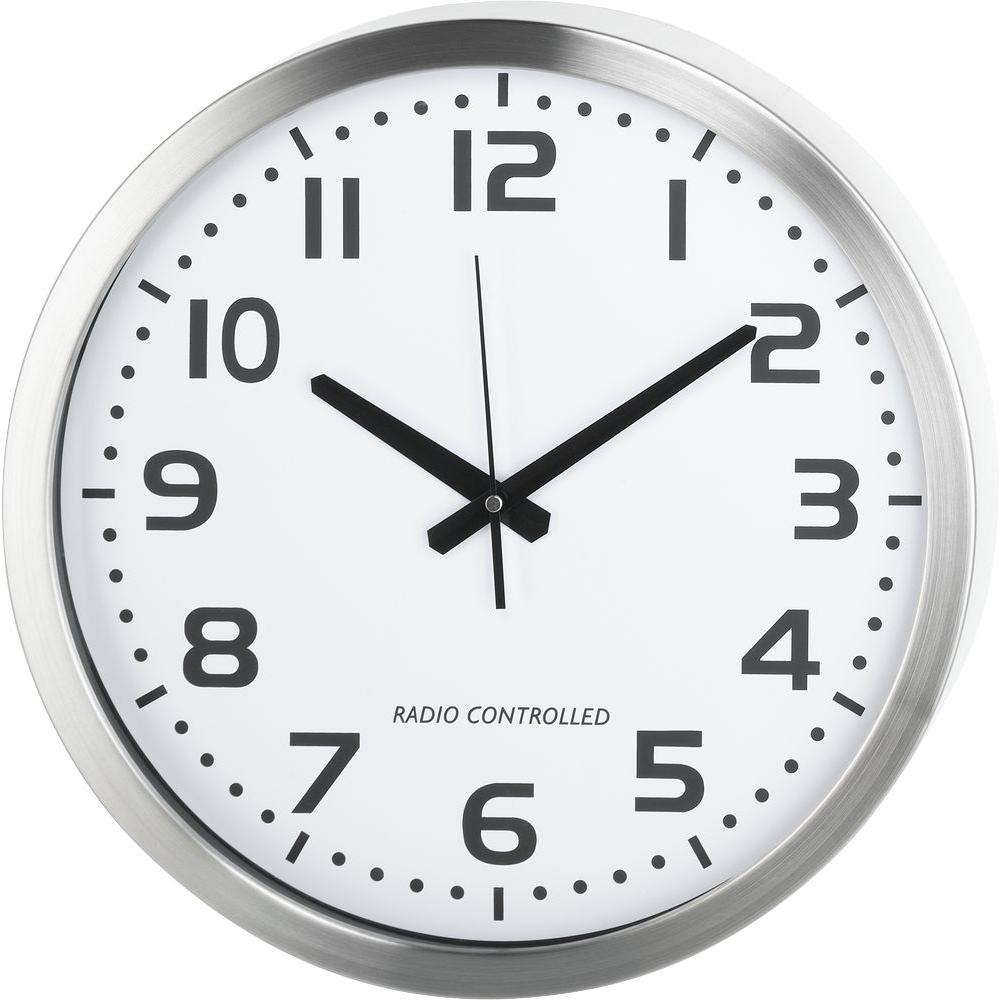 0, Wanduhr, Quarz- oder Funkwanduhr (40 cm)