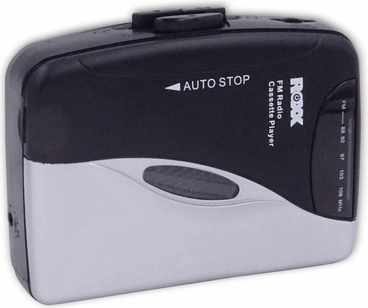 Actual product image Roxx Portable cassette player PCP300