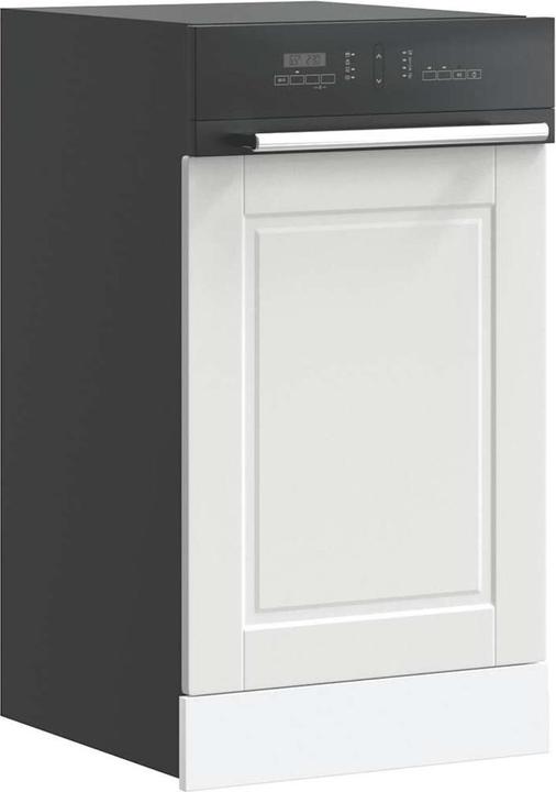 VidaXL Panel Para Lavavajillas Kalmar Gris Hormigón 60x1,5x67 Cm