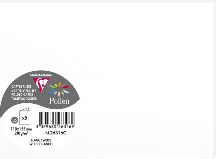 Image du produit Clairefontaine Carte pliée (1120x)