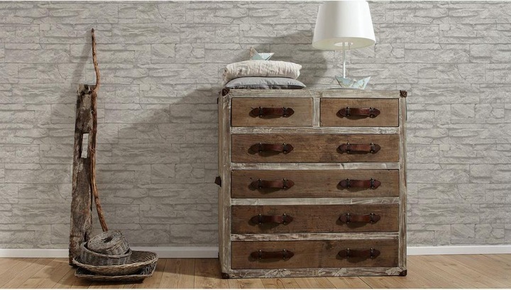 Productafbeelding A.S. Création Wood'n Stone 10 (53 x 1005 cm)