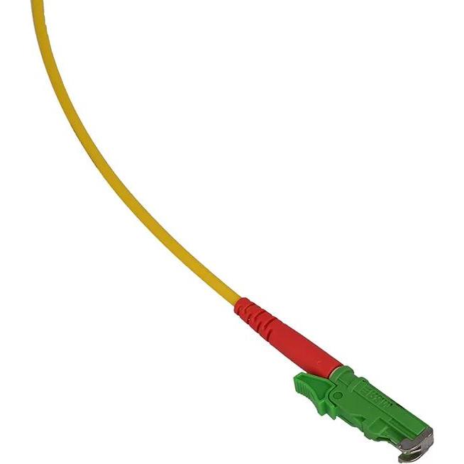 Thumbnail - BlueOptics FTTH LWL Faserpigtail, einfarbig, 12x, 1 Meter, E2000/UPC, G.657.A1 Singlemode, Transceiver, Gelb