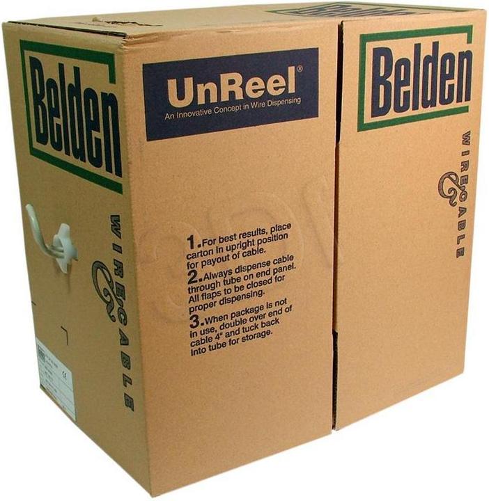 Actual product image Belden Cable U (U/UTP, UTP, CAT5e, 305 m)