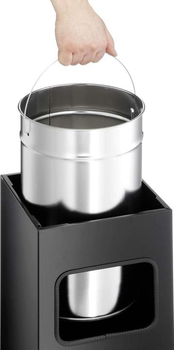 Produktbild Durable Abfalleimer mit Ascher 17 l, Anthrazit (19 l)