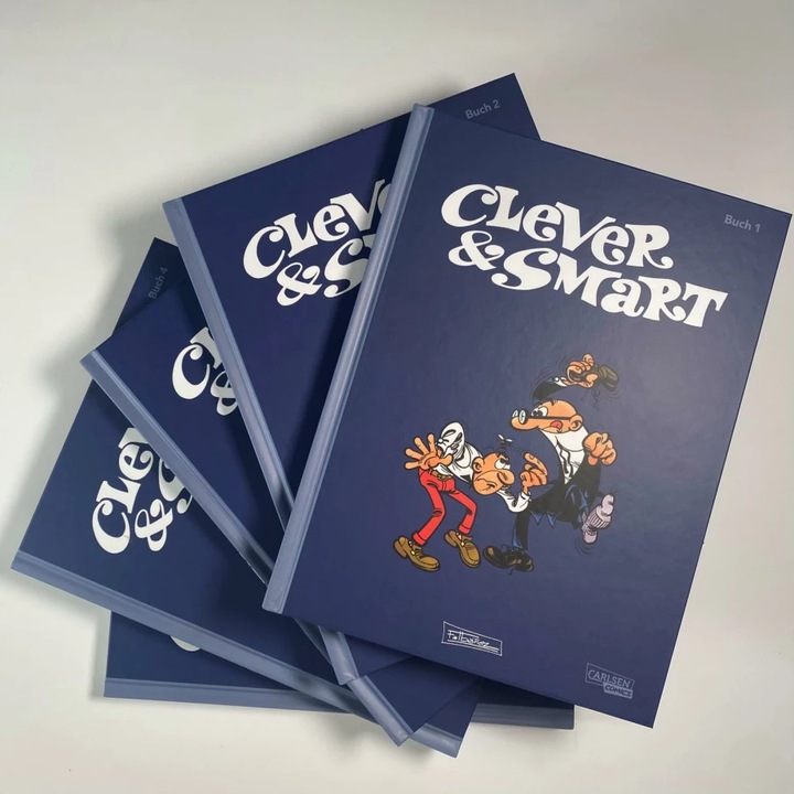 Immagine prodotto Clever und Smart (Tedesco, Francisco Ibáñez, 2022)