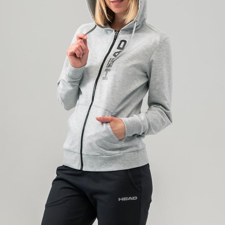 Immagine prodotto Head Felpa con cappuccio Club Greta FZ W grigio (3XL)