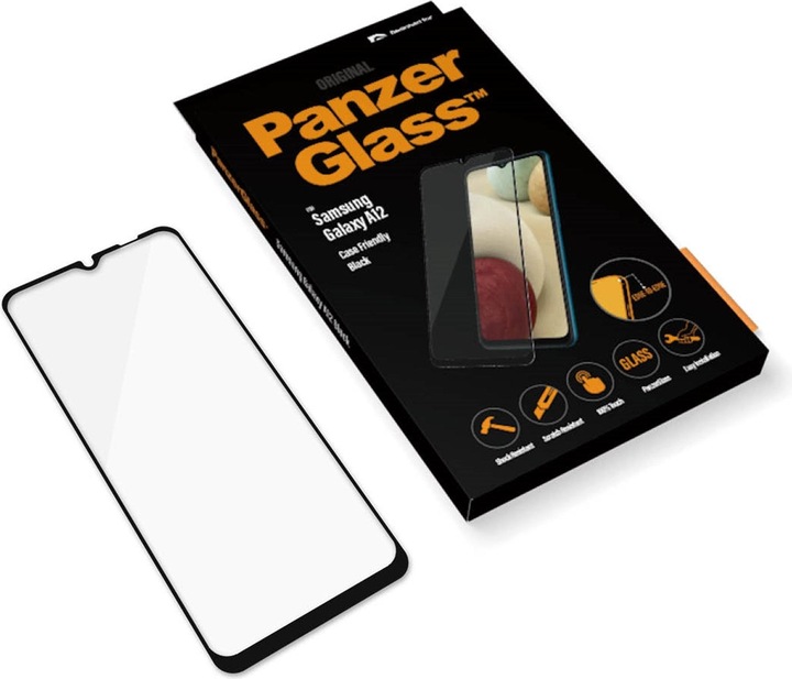 Actual product image PanzerGlass Case Friendly (1 Piece, Samsung Galaxy A12)