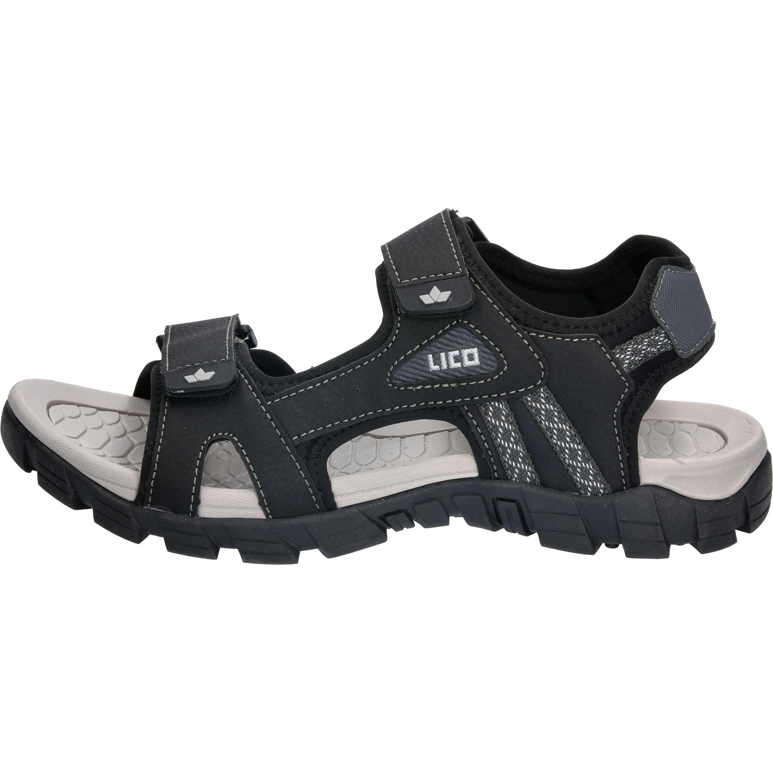 Thumbnail - Lico, Herren, Sandalen, Lealman V, Schwarz, (45)