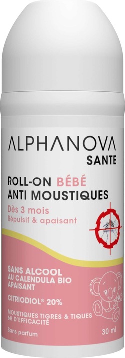Produktbild Alphanova Baby Roll On Anti-Mücken 30 ml (30 ml)